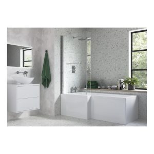 Shaped Shower Bath